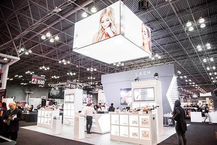 A lash exhibition where both lash brands and lash vendors participate